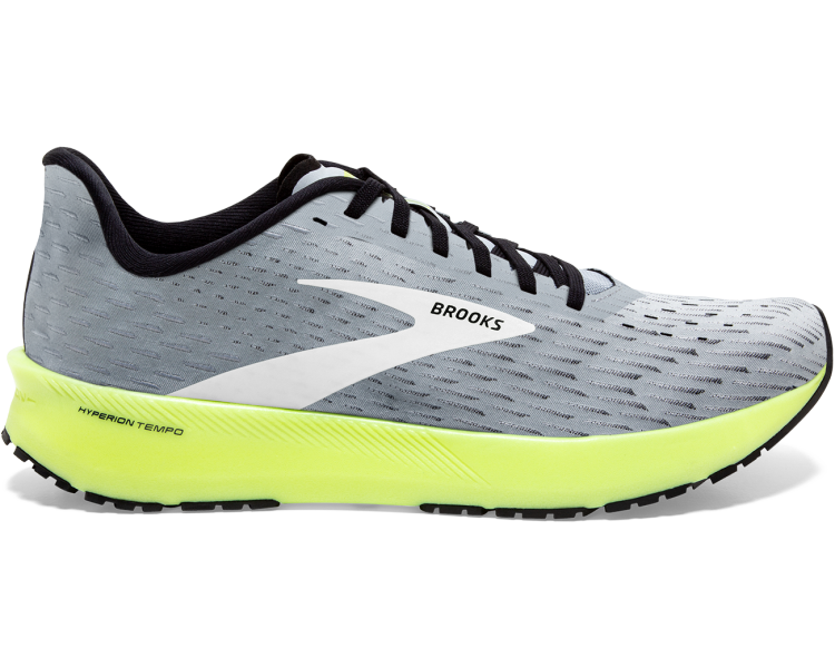 Brooks Hyperion Tempo Mens Running ShoesGrey/Black/Nightlife